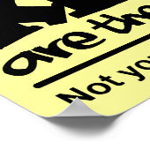 Kinderen zijn ons toekomstige grappige Poster (Hoek)