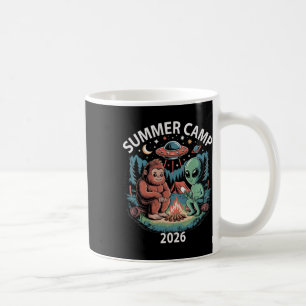 Kinderen Zomer Kamp 2026 Alien Bigfoot Directeur C Koffiemok