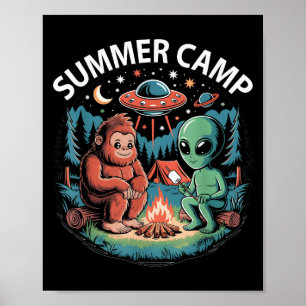 Kinderen zomerkamp alien ufo regisseur bemanning g poster