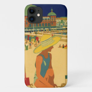  kinderen, zusters familievakantie bij strand iPhone 11 hoesje