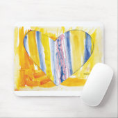 KinderenKunst voor CHOC - Groot hart Muismat (Met muis)