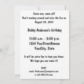 Kinderfeest Kaart (Achterkant)