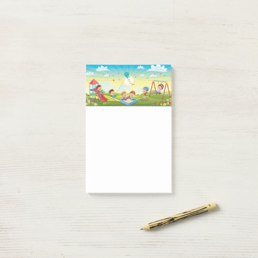 Kinderfeest Post-it Notities Post-it® Notes (Op bureau)