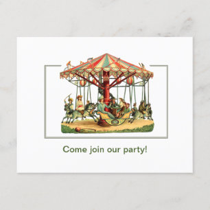 Kinderfeestelijke uitnodiging