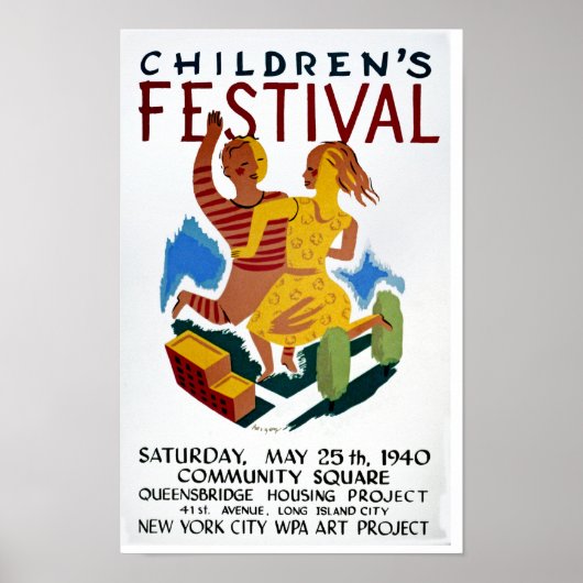 Kinderfestival Poster (Voorkant)