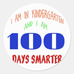 Kindergarten 100-daagse stickers