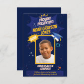 Kindergarten Afstuderen Aankondiging van aangepast (Voorkant / Achterkant)