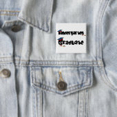 Kindergarten Afstuderen overhemden en cadeaus Vierkante Button 5,1 Cm (In situ)