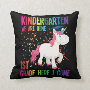 Kindergarten Afstuderen Surprise First Grade Kinde Kussen