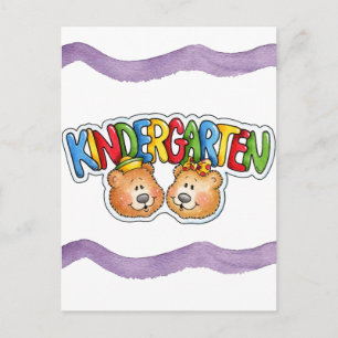 Kindergarten Briefkaart