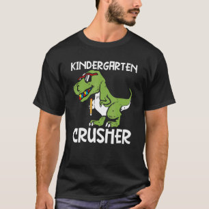 Kindergarten crusher terug naar school Rex Dinosau T-shirt