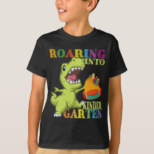Kindergarten Dinosaur T Rex Terug naar school T-shirt