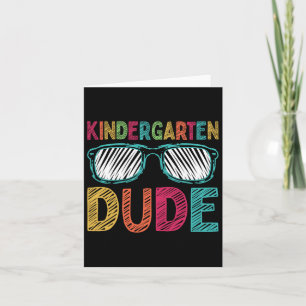 Kindergarten Dude Fun Eerste dag CK naar school St Kaart