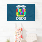 Kindergarten Eerste Dag Terug Spandoek (Insitu)