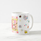 Kindergarten Elementary Teacher Dabbing Giraffe Koffiemok (Voorkant rechts)