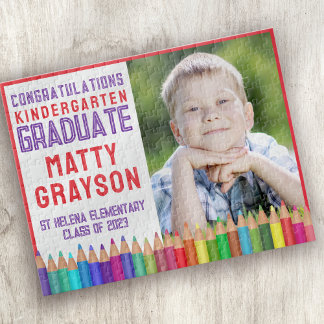 Kindergarten Foto Afstuderen Legpuzzel