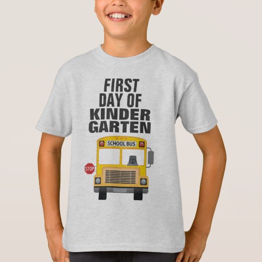 Kindergarten Hanes TAGLESS® T-Shirt (Voorkant)