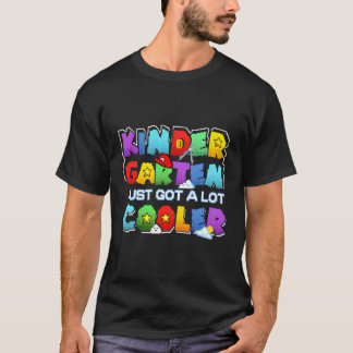 Kindergarten hebben net een hoop koeler terug naar t-shirt