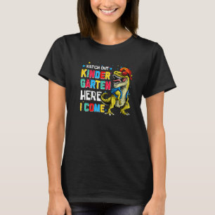 Kindergarten hier kom ik Dinosaur terug. T-shirt