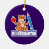 Kindergarten Keramisch Ornament (Voorkant)