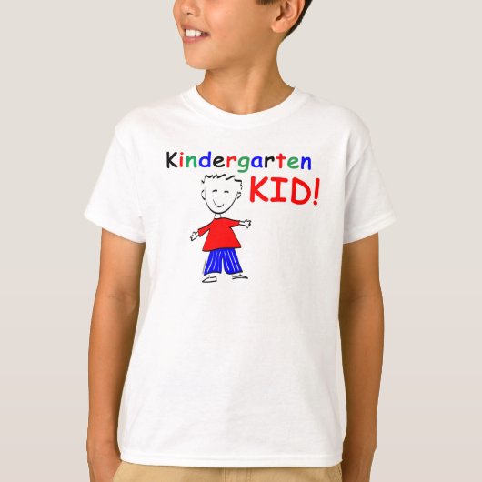 Kindergarten Kind Boys T-shirt (Voorkant)
