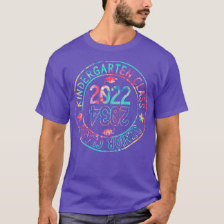 Kindergarten Klasse 2022 Hoger 2034 Toekomstige Kl T-shirt