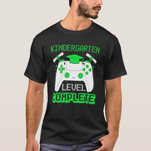 Kindergarten Level Complete Kindergarten Graduati T-shirt (Voorkant)