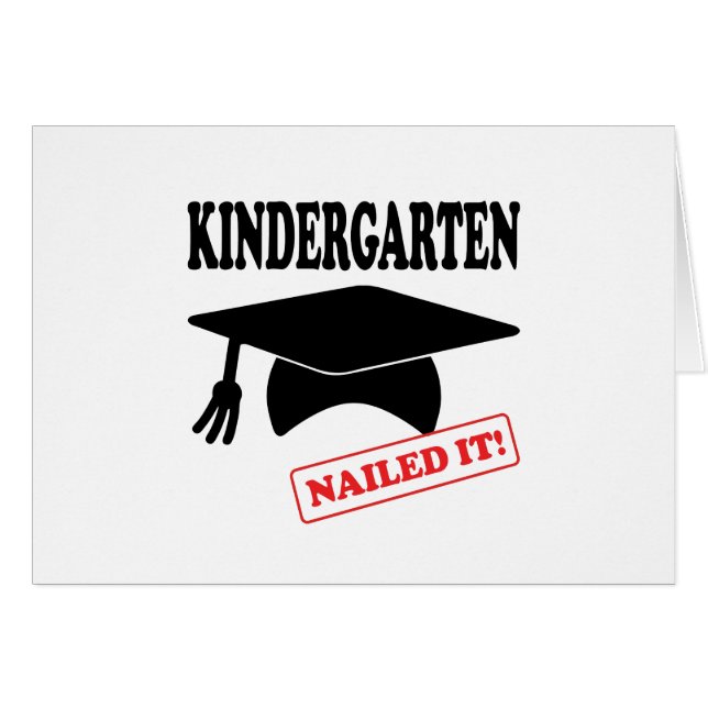 Kindergarten Nailed it (Voorkant Horizontaal)