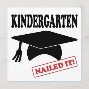 Kindergarten Nailed it Kaart