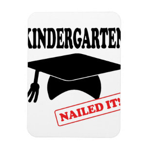 Kindergarten Nailed it Magneet