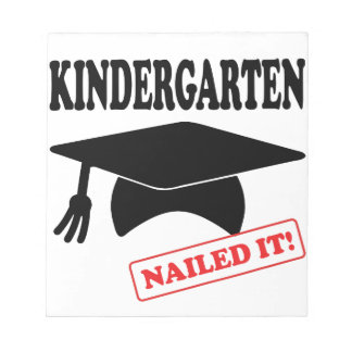 Kindergarten Nailed it Notitieblok