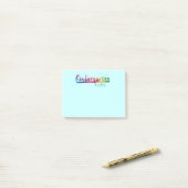 Kindergarten Post-it® notes (Op bureau)