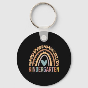 Kindergarten Rainbow Girls Boys Teacher Team Kinde Sleutelhanger