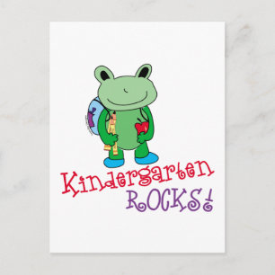 Kindergarten Rocks Briefkaart