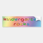 Kindergarten Rocks - Potcil Bumpersticker (Voorkant)