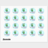 Kindergarten Rocks Ronde Sticker (Vel)