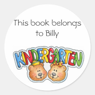 Kindergarten Ronde Sticker