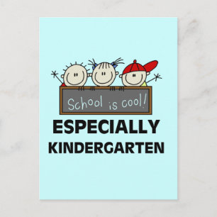 Kindergarten School is Cool Tshirts en Gifts Briefkaart