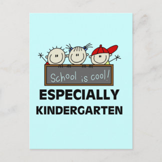 Kindergarten School is Cool Tshirts en Gifts Briefkaart