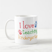 Kindergarten Teacher Gift Koffiemok (Links)