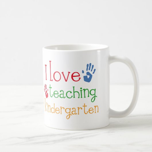 Kindergarten Teacher Gift Koffiemok (Rechts)