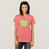 Kindergarten Teacher T Shirt - Green Apple (Voorkant volledig)