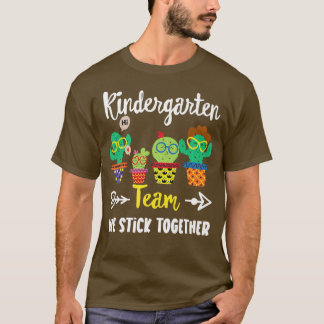Kindergarten Team, Funny Cactus Kindergarten T-shirt