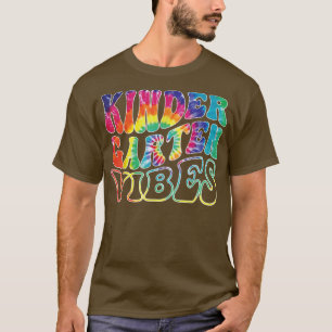 Kindergarten Vibes terug naar school Meisjes schoo T-shirt