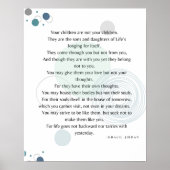 Kindergedicht Poster (Voorkant)