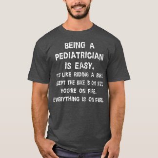 Kindergeneeskunde Het is gemakkelijk om kinderarts T-shirt