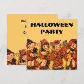 Kinderhalloween Kaart (Voorkant / Achterkant)
