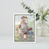  kinderjuffrouw - Honor C. Appleton Briefkaart (Staand voorkant)