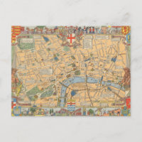 Kinderkaart van Londen, Engeland