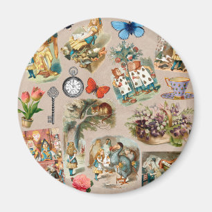 Kinderkamer Alice Kleurig 1800s Klassieke Wonderla Magneet